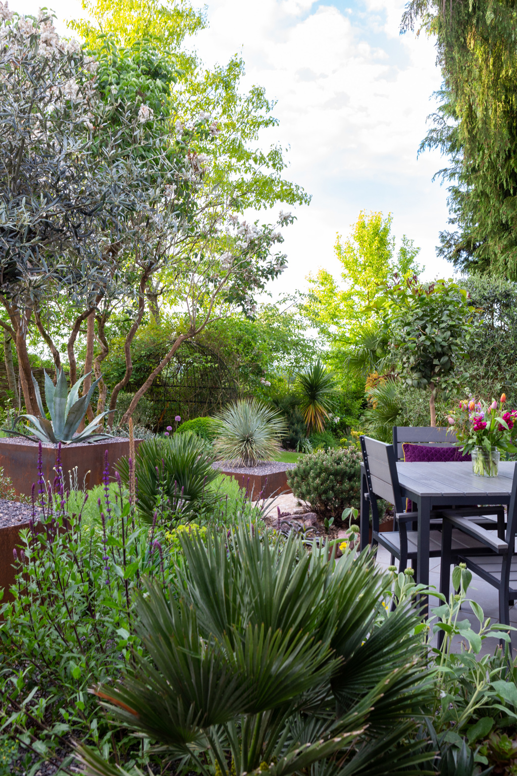 The Contemporary Courtyard Garden 