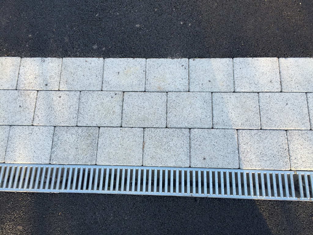 Block paving detail