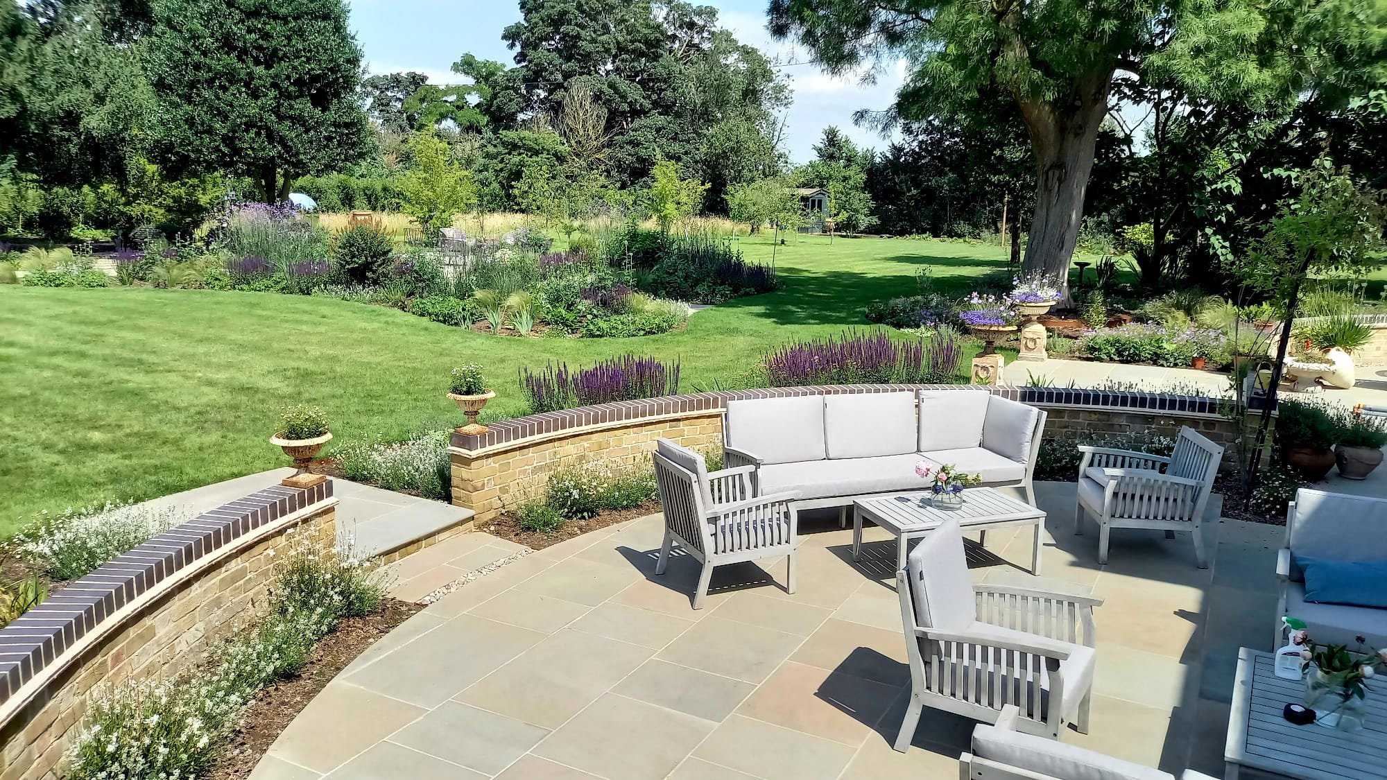 Beautiful Seating Patio Area