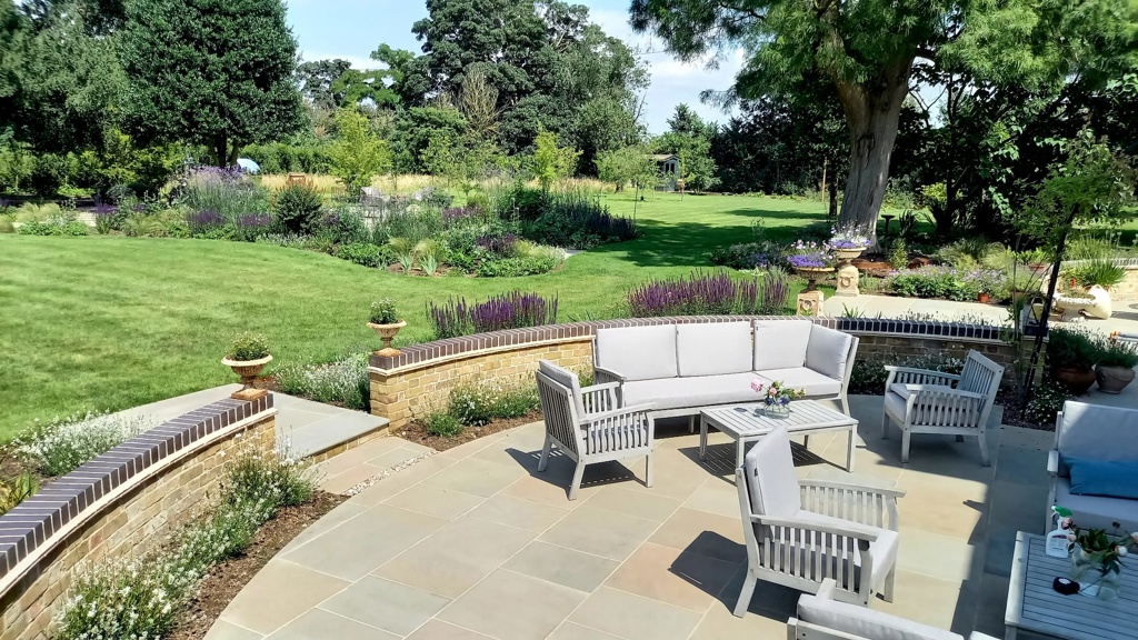 Beautiful Seating Patio Area