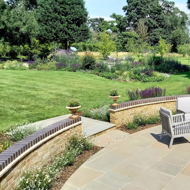 Beautiful Seating Patio Area