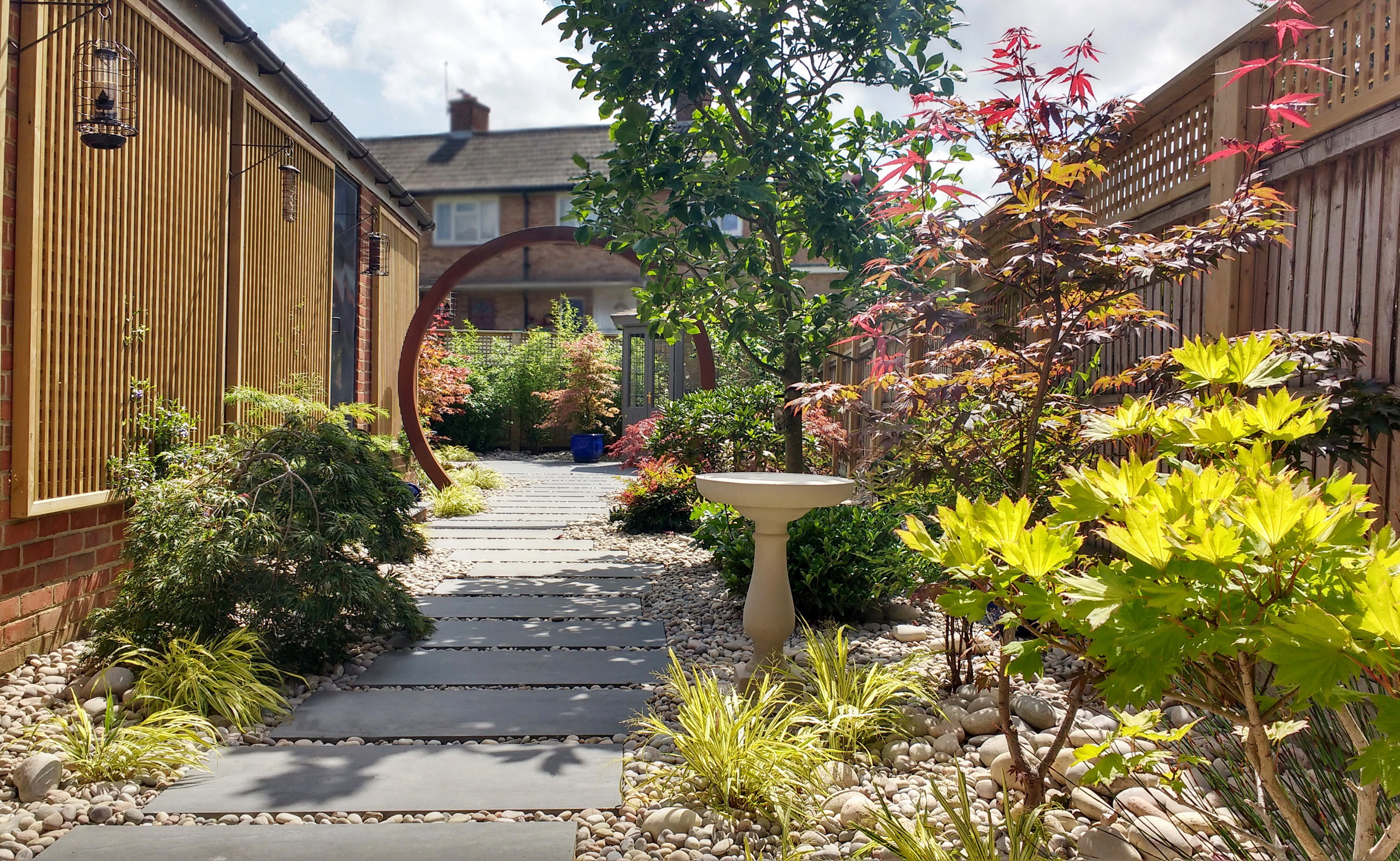 Japanese garden – Northolt – Moongate
