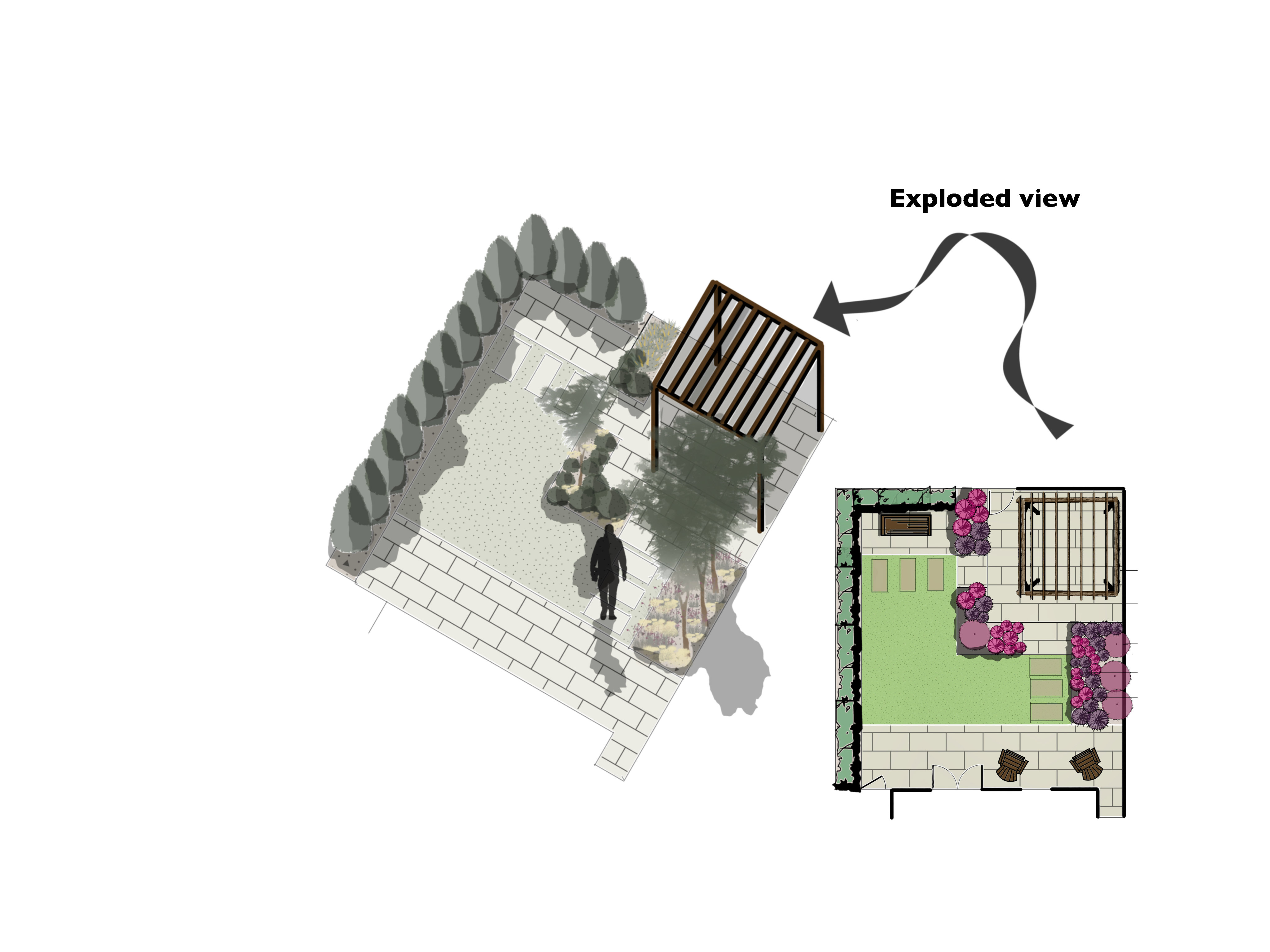 Isometric Garden Design 