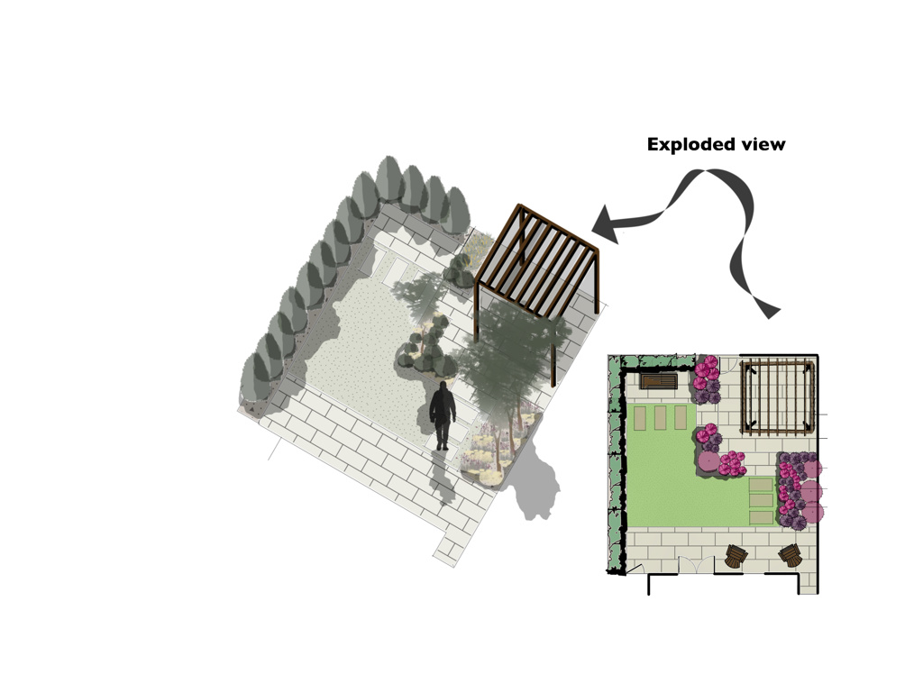 Isometric Garden Design