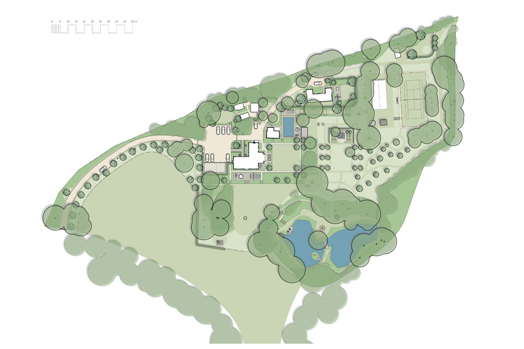 Large Rural Landscape Plan