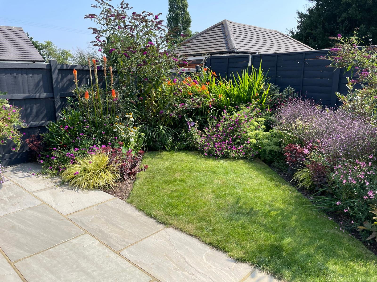 Garden in its second summer (May 2024)