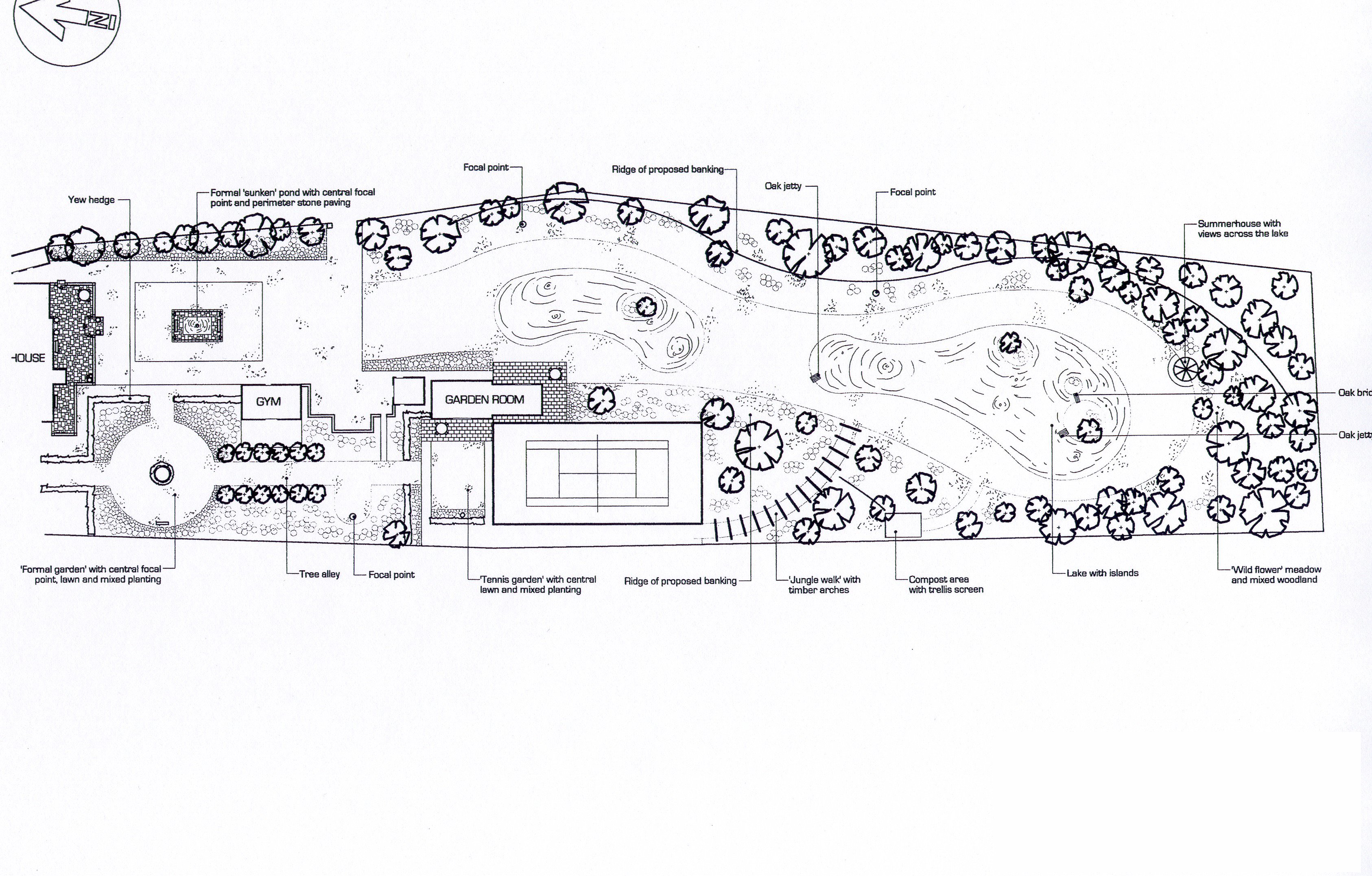 A rural retreat with water