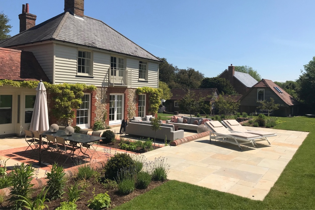 Bo Cook Landscape & Garden Design Upper Terrace