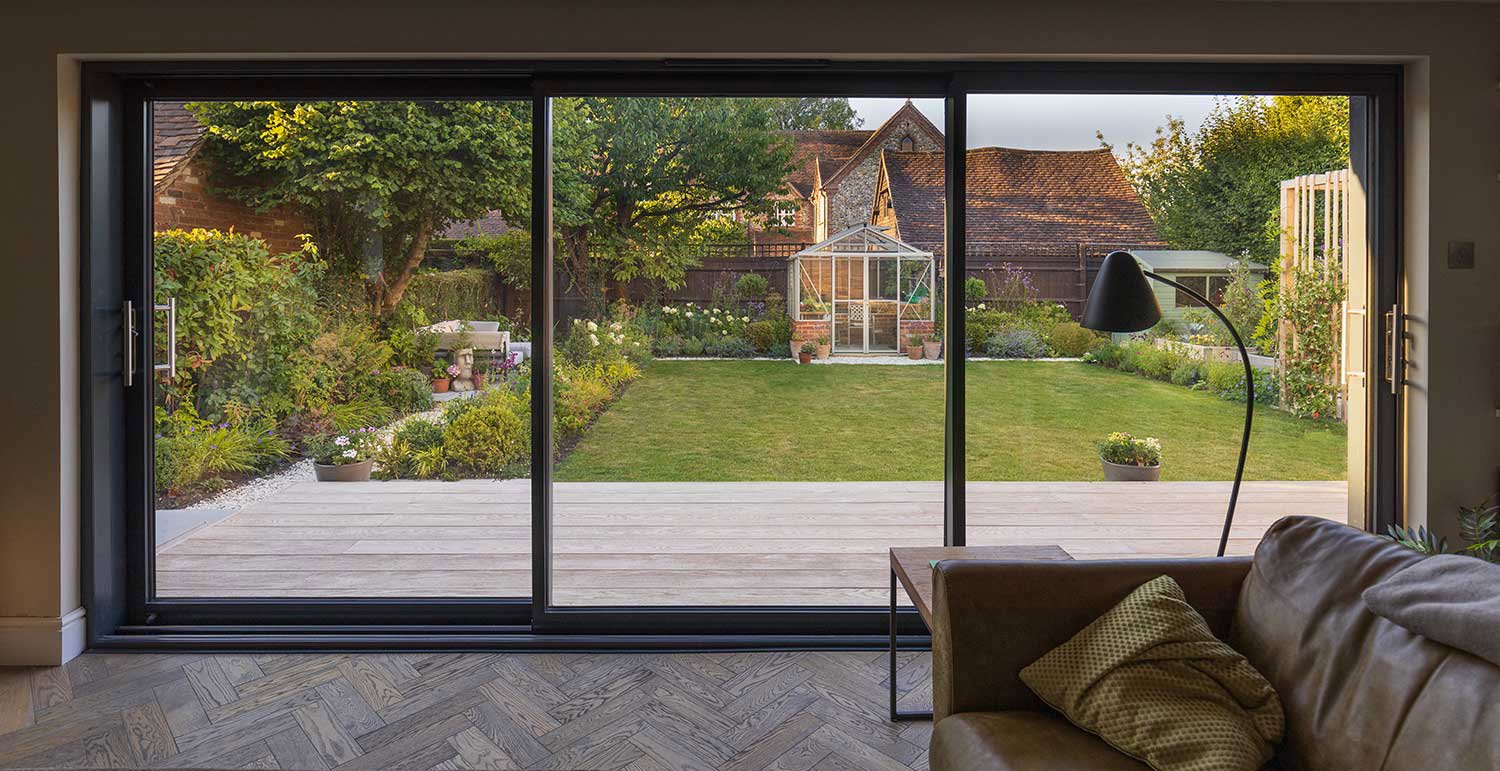 View from living room