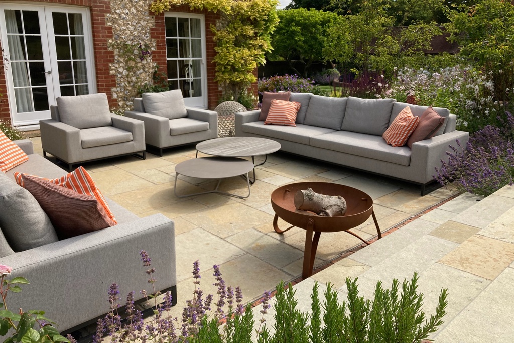 Bo Cook Landscape & Garden Design Sitting Terrace