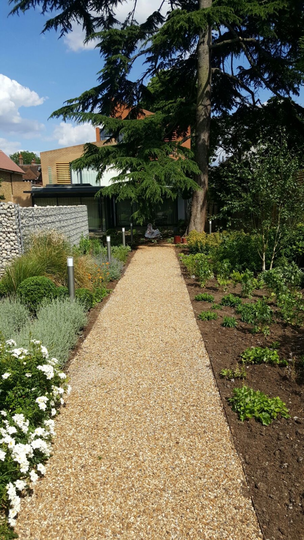 Gravel, everedge path