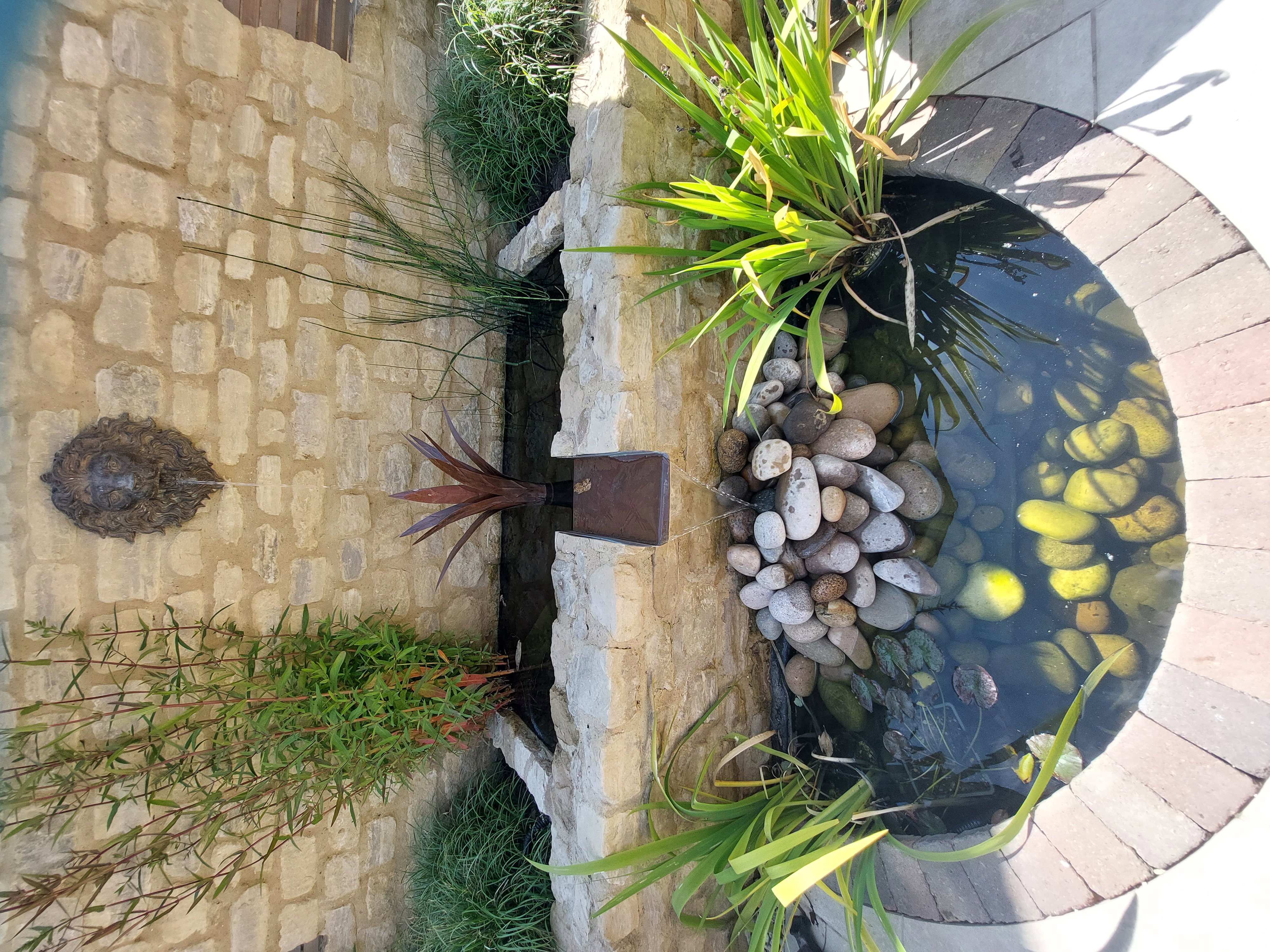 The Lower Patio Water Feature 