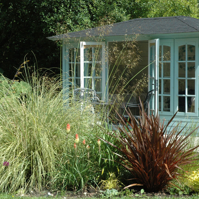 Summerhouse and pool