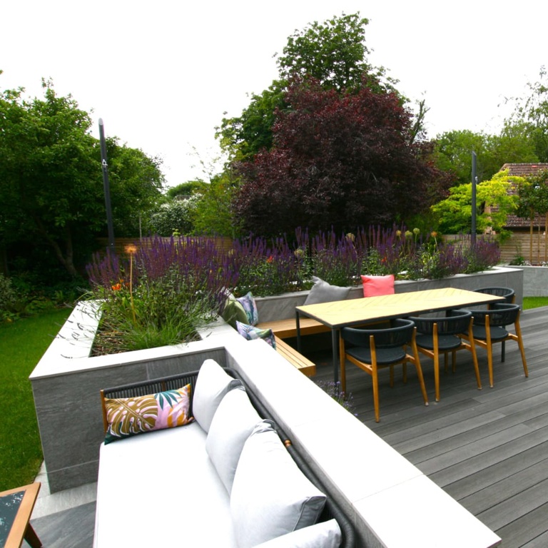 A View Of The Dining And Relaxing Areas