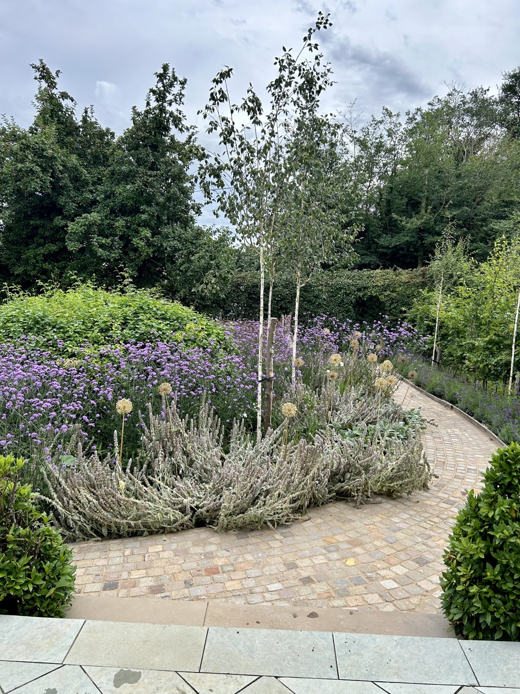 Cottage Garden Path with Planting
