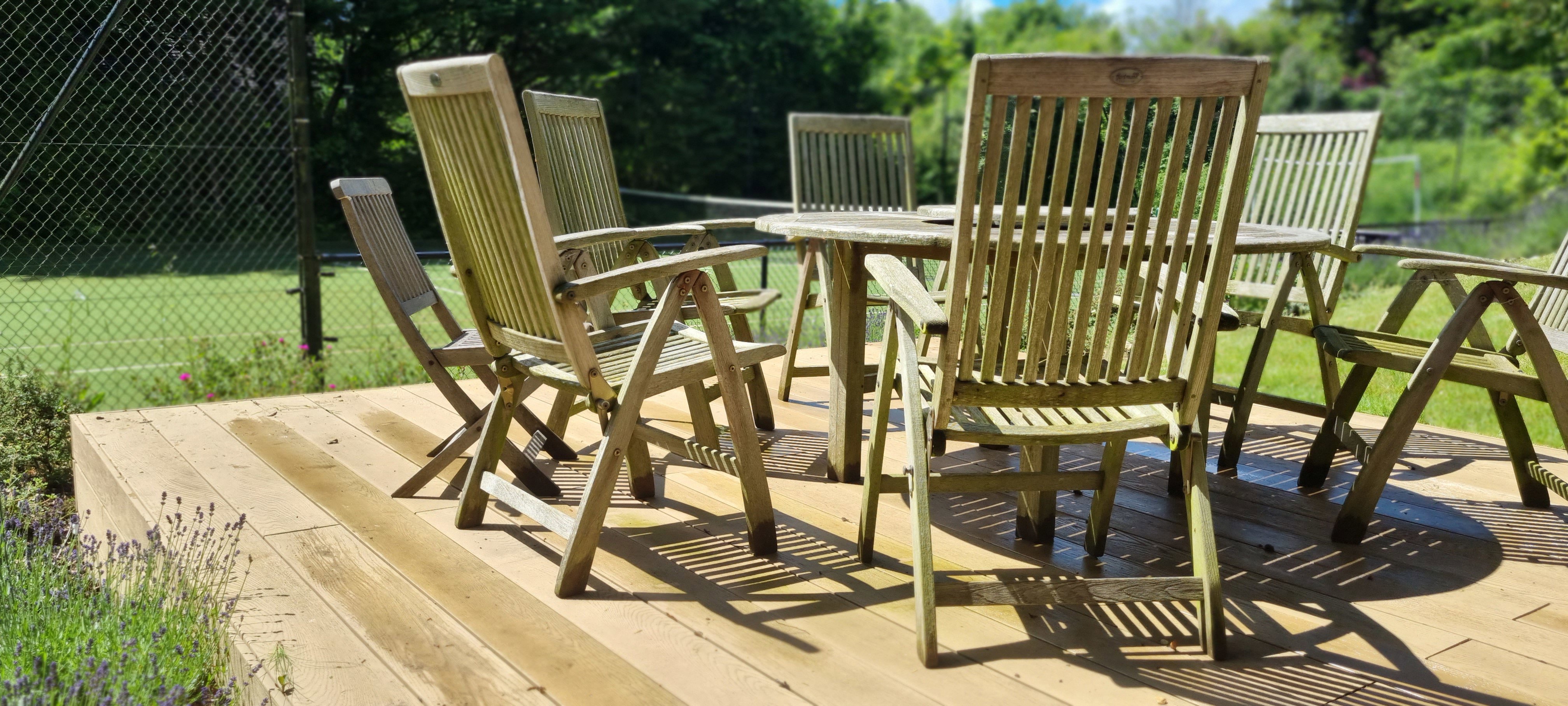 Raised Millboard decking